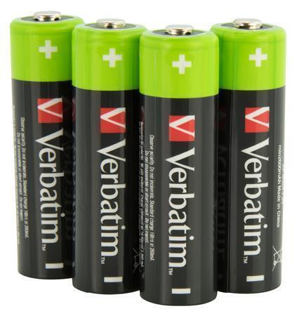 Nabíjecí baterie, AA, 4x2500 mAh, VERBATIM 49517