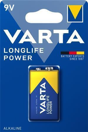 Baterie "Longlife Power", 9V, 1 ks, VARTA