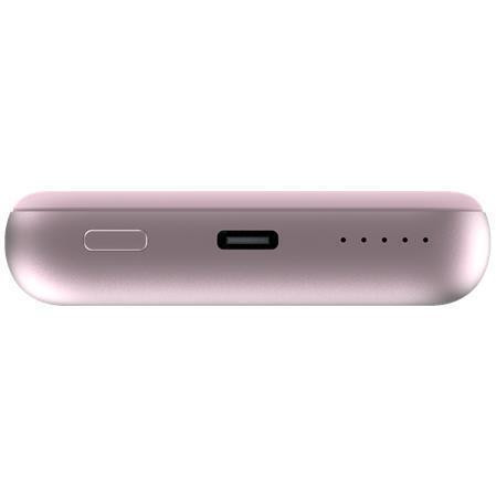 Power banka s magnetickým bezdrátovým nabíjením  "MCP-10", růžová, 10000 mAh, VERBATIM 32248
