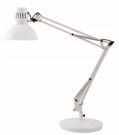Stolní lampa "Architect", bílá, 11W, ALBA