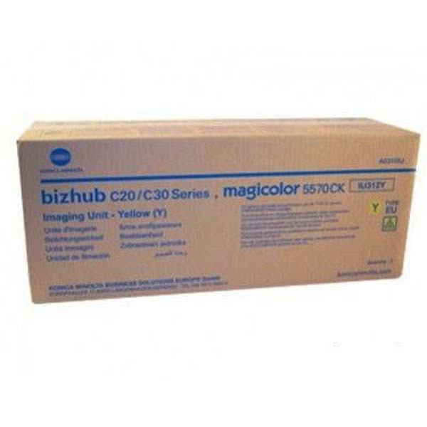 Konica Minolta originální válec IU-312Y, A03105J, yellow, 30000str.