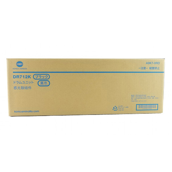Konica Minolta originální válec A9K70RD, DR-712K, black