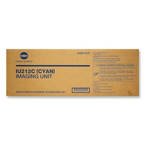 Konica Minolta originální válec IU212C, A0DE0GF, cyan, 45000str.