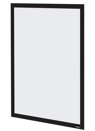 Rám na plakáty, černá, A3, nástěnný, plastový rám, 2 ks/balení, NOBO 1915700