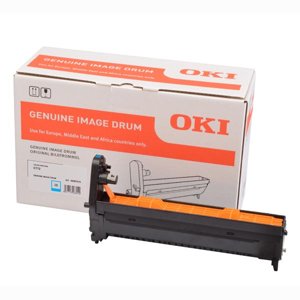 OKI originální válec 46507415, cyan, 30000str.