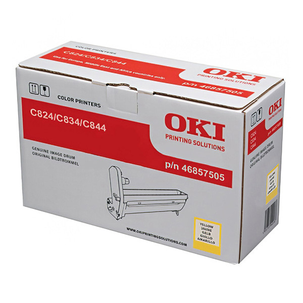 OKI originální válec 46857505, yellow, 30000str.