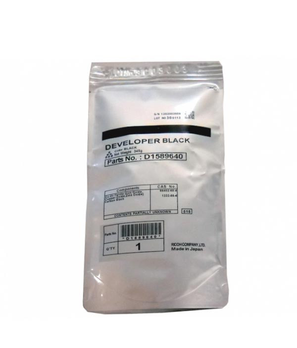 Ricoh originální developer D1589640, black, 160000str.