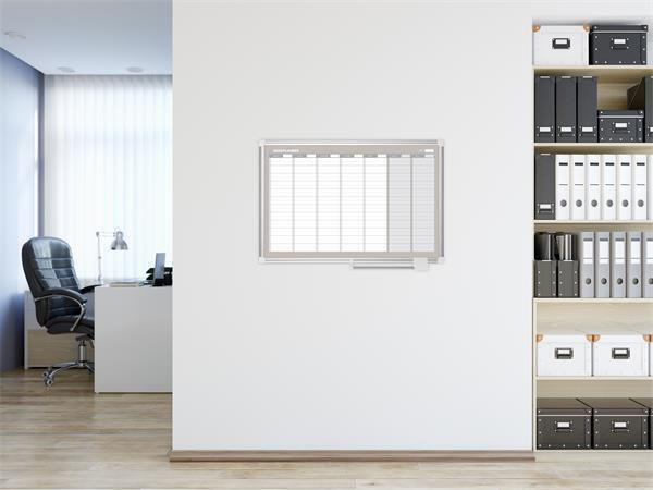 Magnetická plánovací tabule - týdenní, ENG, 90x60 cm, VICTORIA