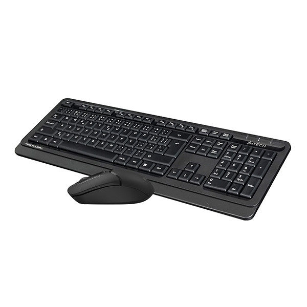 A4Tech FG1012S Sada klávesnice CZ, černá s bezdrátovou optickou myší, 2.4 [Ghz]