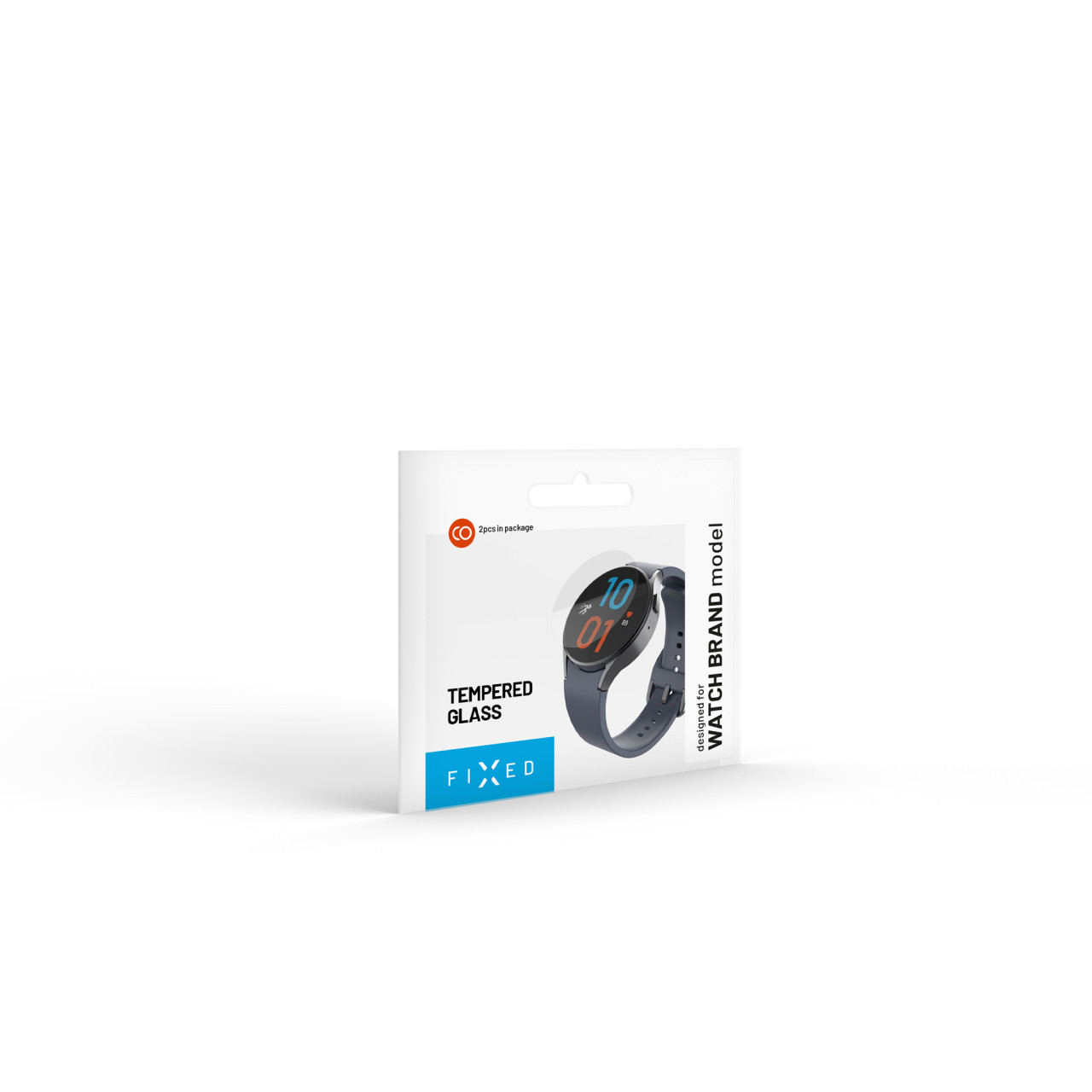 Ochranné tvrzené sklo FIXED pro smartwatch Xiaomi Redmi Watch 5 Active, 2 ks v balení, čiré