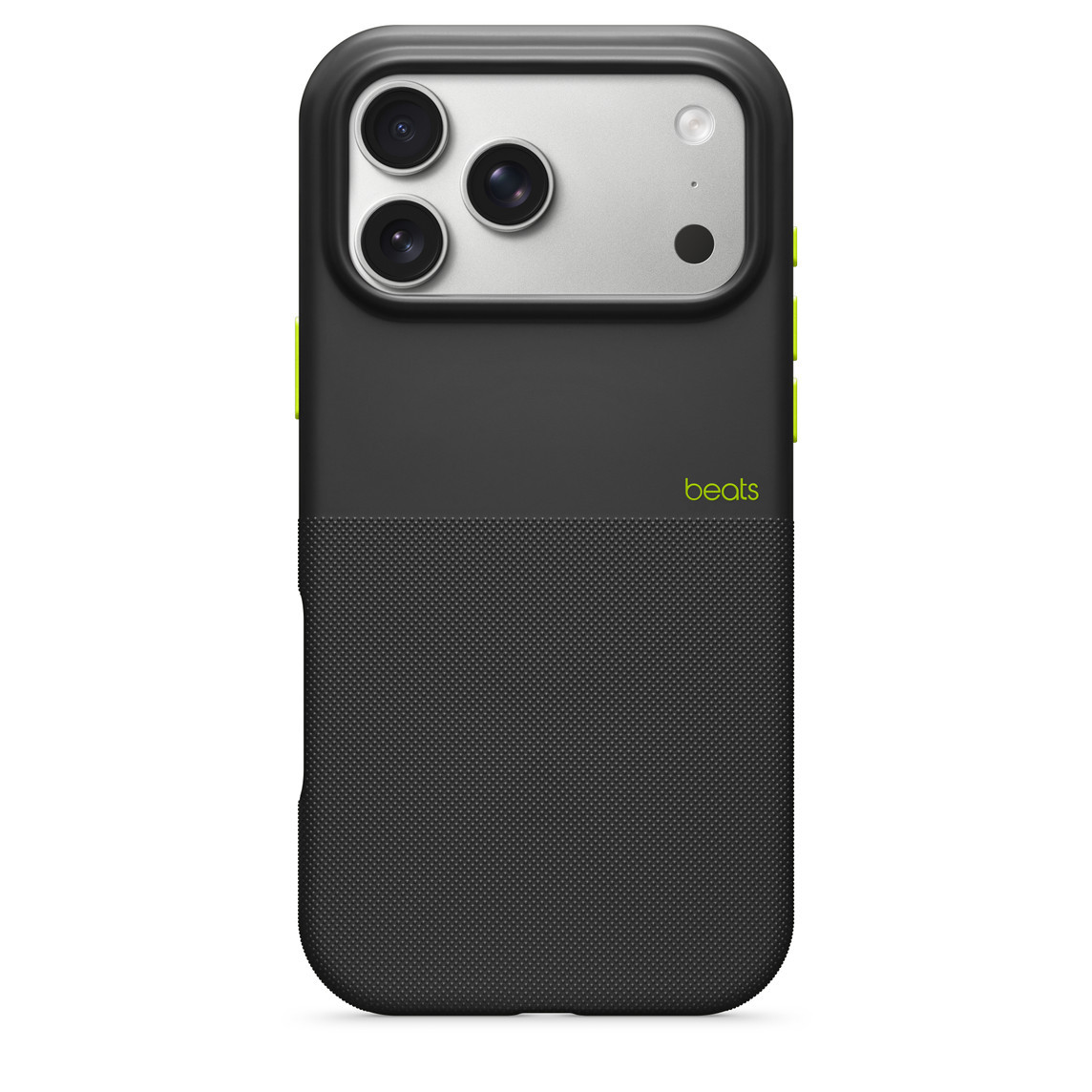 Beats iPhone 17 Pro Max R.Case/MS+Cam.C–Ev.Black