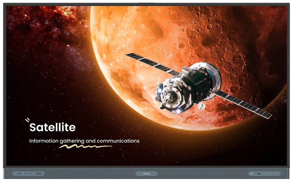 BENQ dotykový panel 86" RP8604/ UHD 4K/8GB I 64GB /provoz 18/7/ HDMI/DP/ USB-C/ Android 13/NFC/wifi/50 dotykových bodů