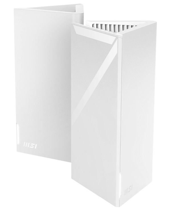 MSI mesh systém Roamii BE Lite/ 2 Pack/ WiFi7/ 5GHz/ 2,4GHz/ bílý