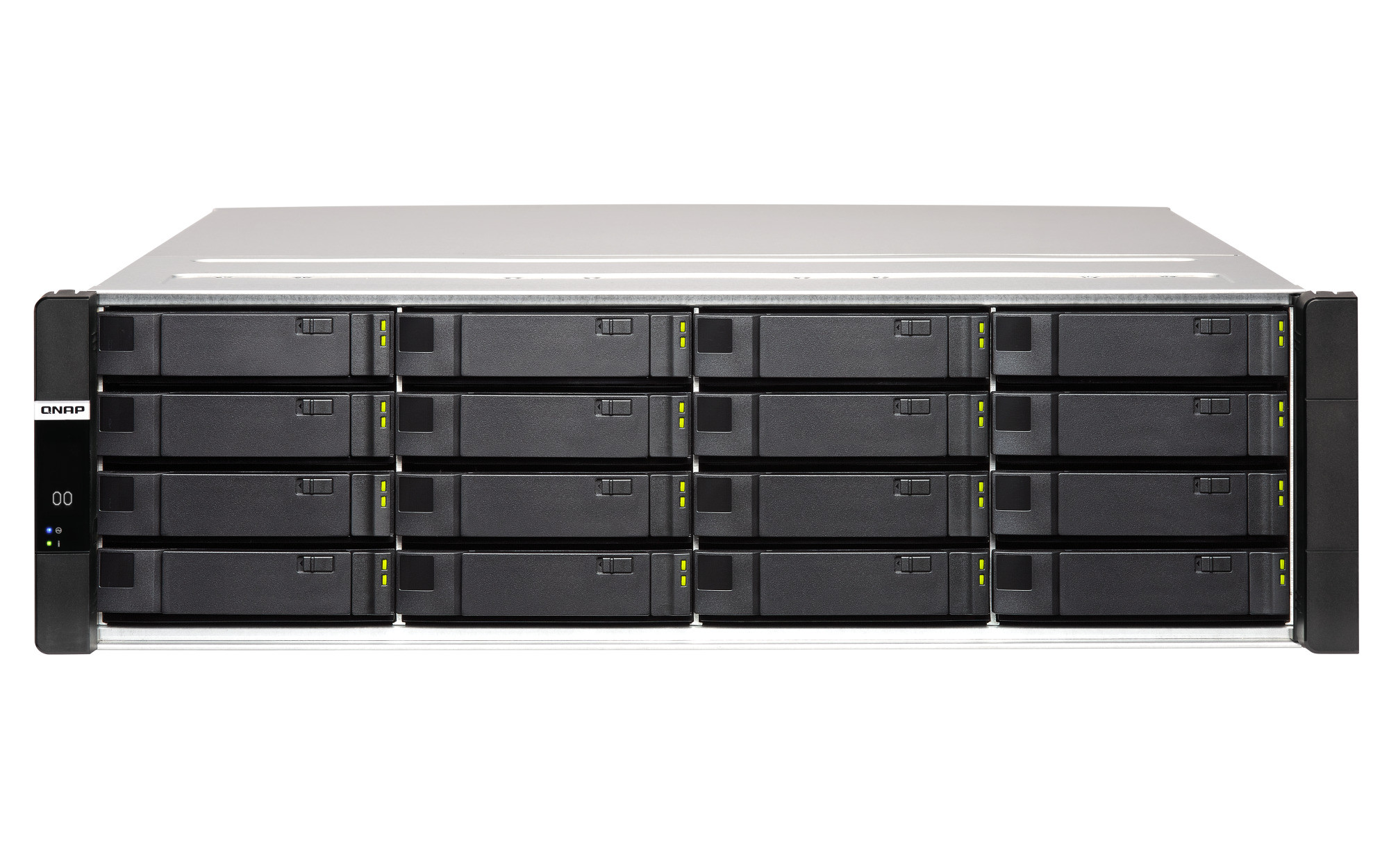 QNAP ES1686Adc-2142IT-128G (Duální řadič, 2x Xeon, 2x 64GB RAM, 16x 3,5"/2,5" SAS & U.2/ U.3)