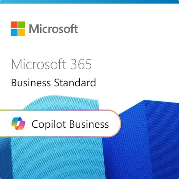 Elektronicky: Microsoft CSP Microsoft 365 Business Standard and Microsoft 365 Copilot Business předplatné 1 rok, vyúčtování ročně