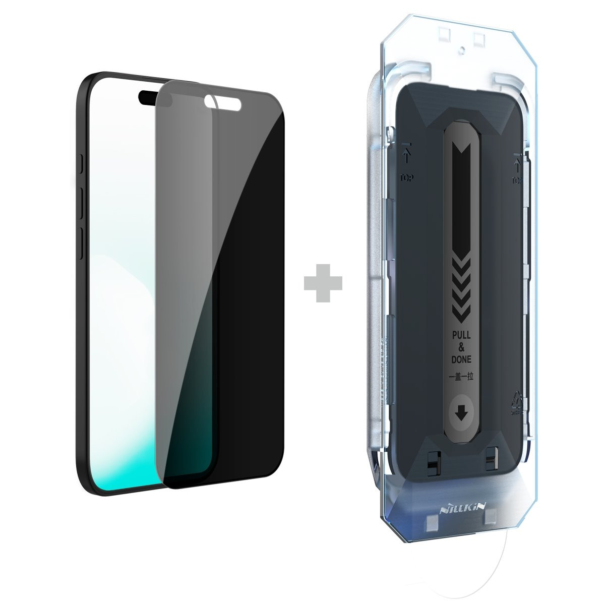 Nillkin Tvrzené Sklo 0.25mm Guardian 2.5D pro Apple iPhone Air Black (s aplikátorem)