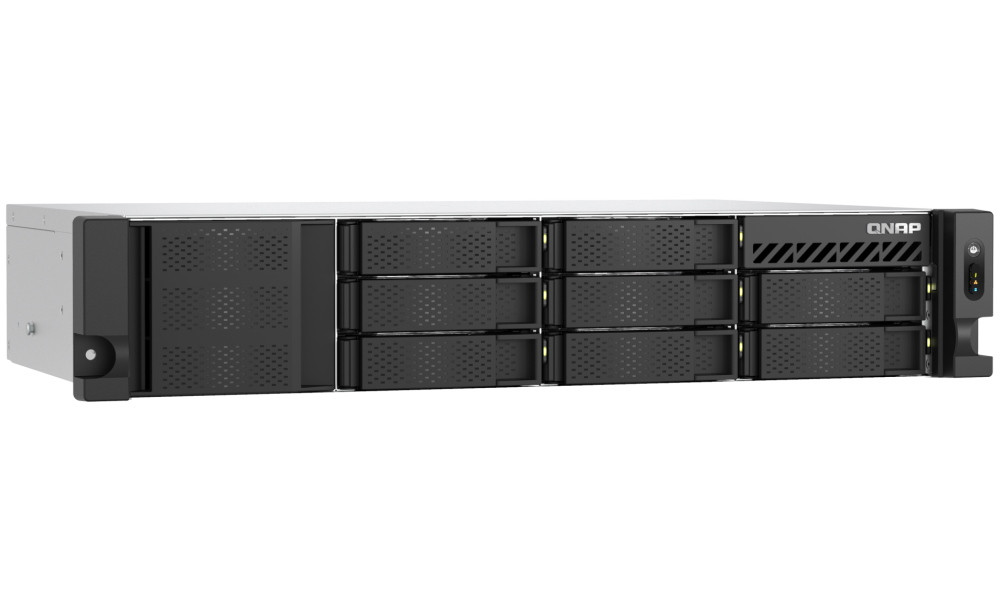 QNAP TS-855eU-8G   8x SATA, 8GB RAM, 2x 2,5GbE, 2x M.2 NVMe, 2x PCIe, malá hloubka