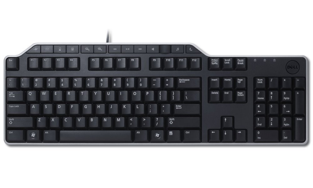 DELL KB-522/ German rozšírená multimediální klávesnice USB (QWERTZ)/ německá