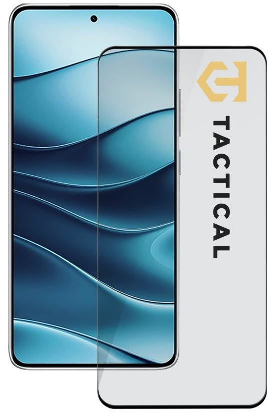 Tactical Glass Shield 5D sklo pro Xiaomi Redmi Note 15 4G/5G Black