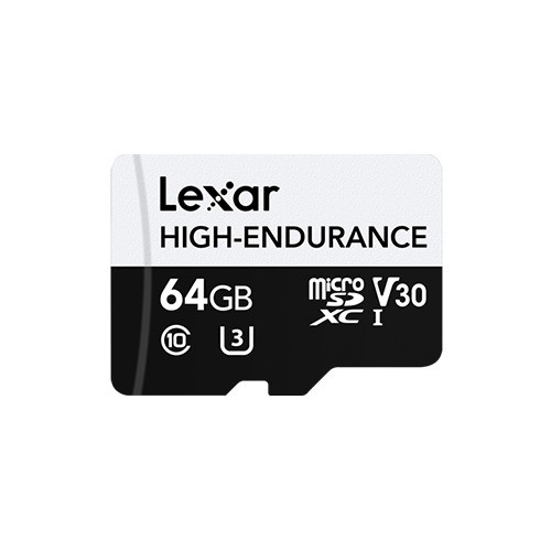 Lexar 64GB H-E microSDHC C10 A1