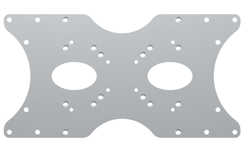 Neomounts  FPMA-VESA400 / VESA Adaptér / VESA (50,75,100, 200x100) mm na (200, 120x180, 400x200) mm / Stříbrný