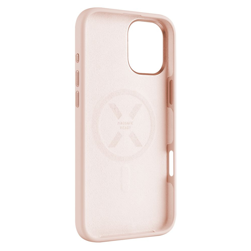 FIXED MagFlow Apple iPhone 16+, růžový