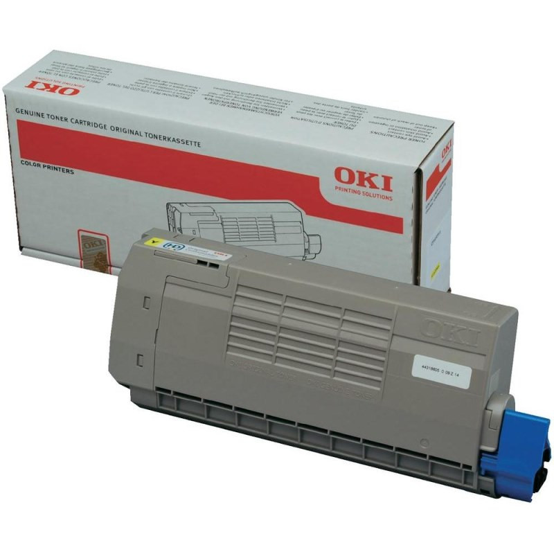 OKI originál tonerová kazeta 44318605/ C710/ C711/ 11 500 stran/ Žlutá