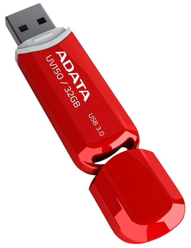 ADATA DashDrive Value UV150 32GB / USB 3.2 Gen1 / červená
