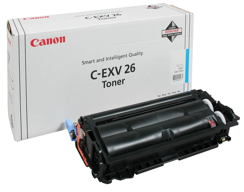 Canon originální toner C-EXV 26/ iRC-C1028/ 6 000 stran/ azurový