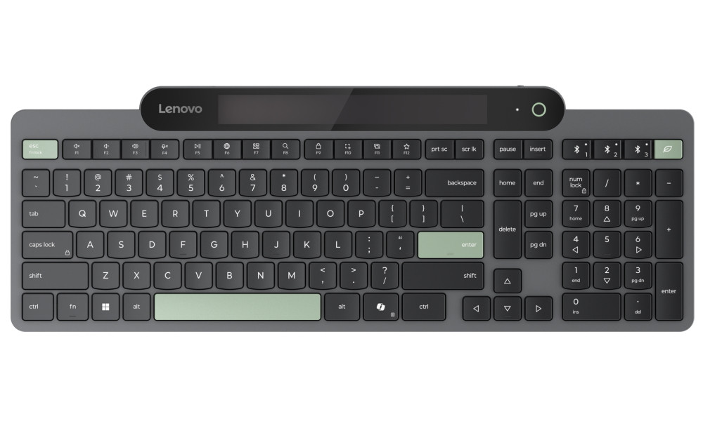 Lenovo bezdrátová klávesnice Self-Charging Bluetooth - CZ/SK