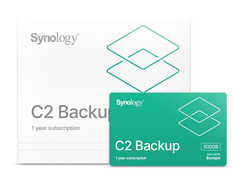 Synology C2 BACKUP 500G-1Y (EU)   Licence C2 Backup pro 500GB dat na 1 rok