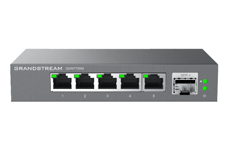 Grandstream GWN7700M Unmanaged Network Switch 5 2,5Gb portů / 1 SFP+