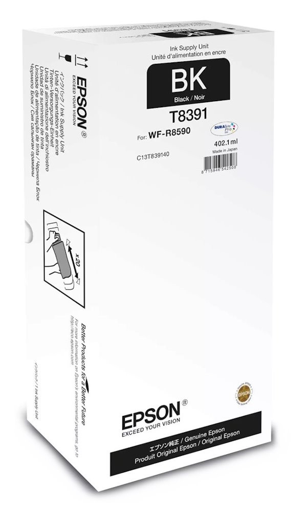 Epson C13T83914N/ WorkForce Pro WF-R8590 Black XL