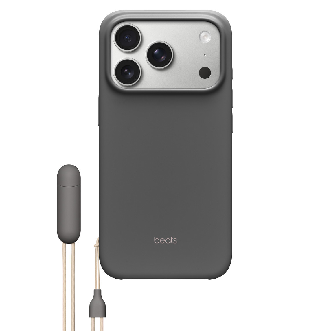 Beats iPhone 17 Pro Kickst.Case/MS+Cam.C-Gr.Gray
