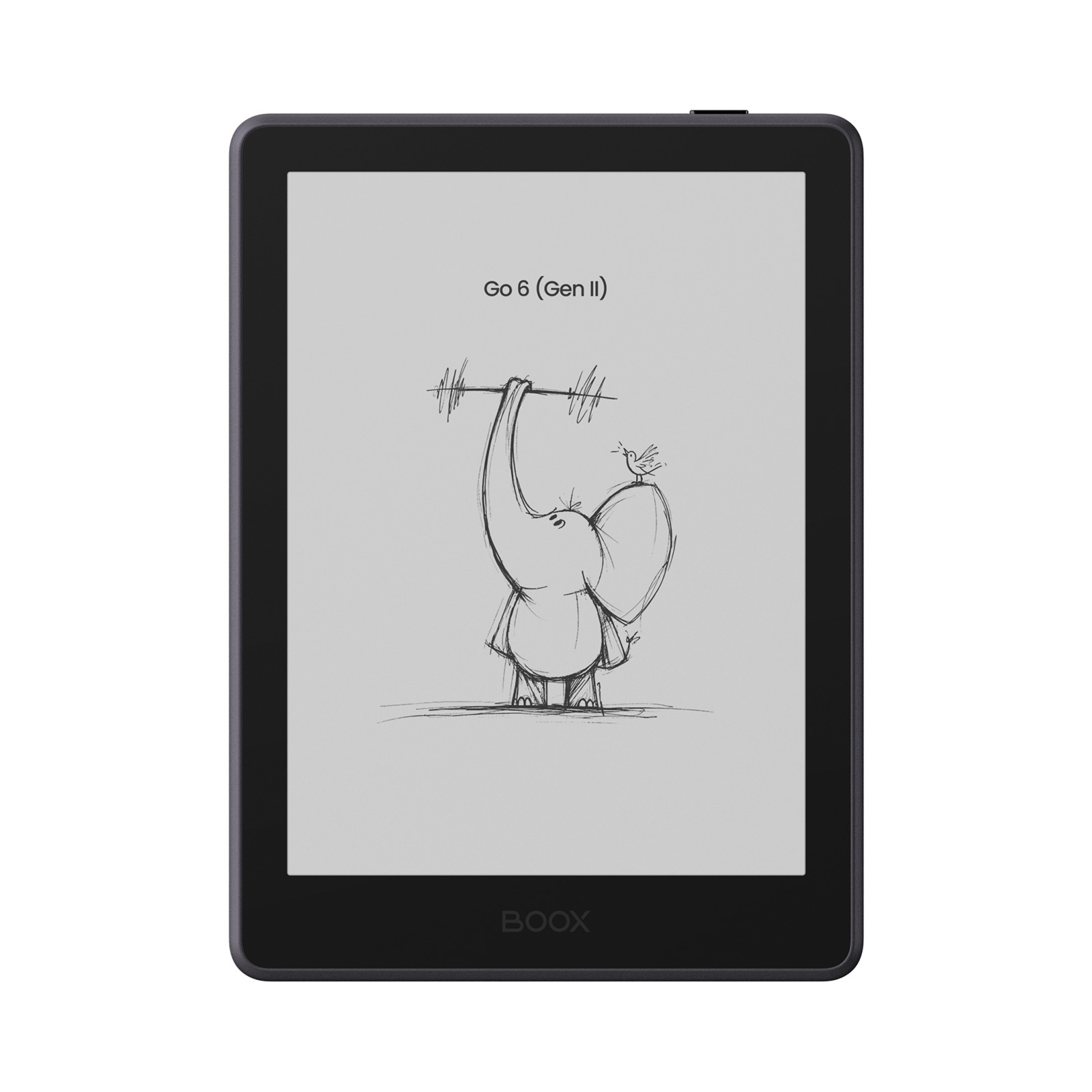 E-book ONYX BOOX GO 6 (Gen II), plum, 6" Carta 1300, 32GB, Bluetooth, Android 11, E-ink displej