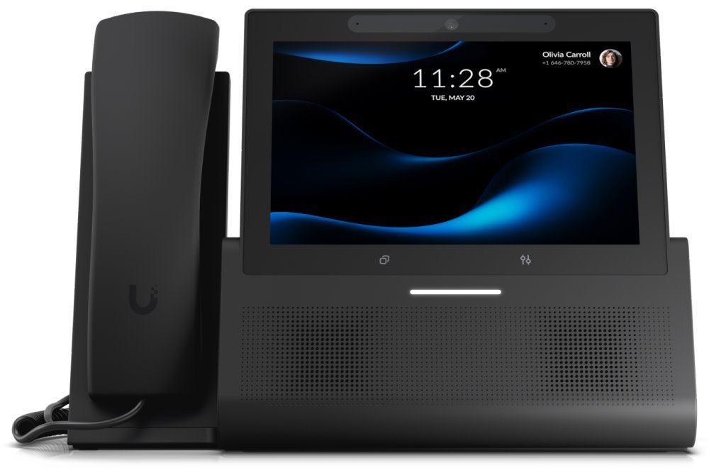 ROZBALENÉ - Ubiquiti UniFi Phone G3 Touch Enterprise - IP telefon, 7" dotykový displej, 5Mpx kamera, Wi-Fi, Bluetooth - V...