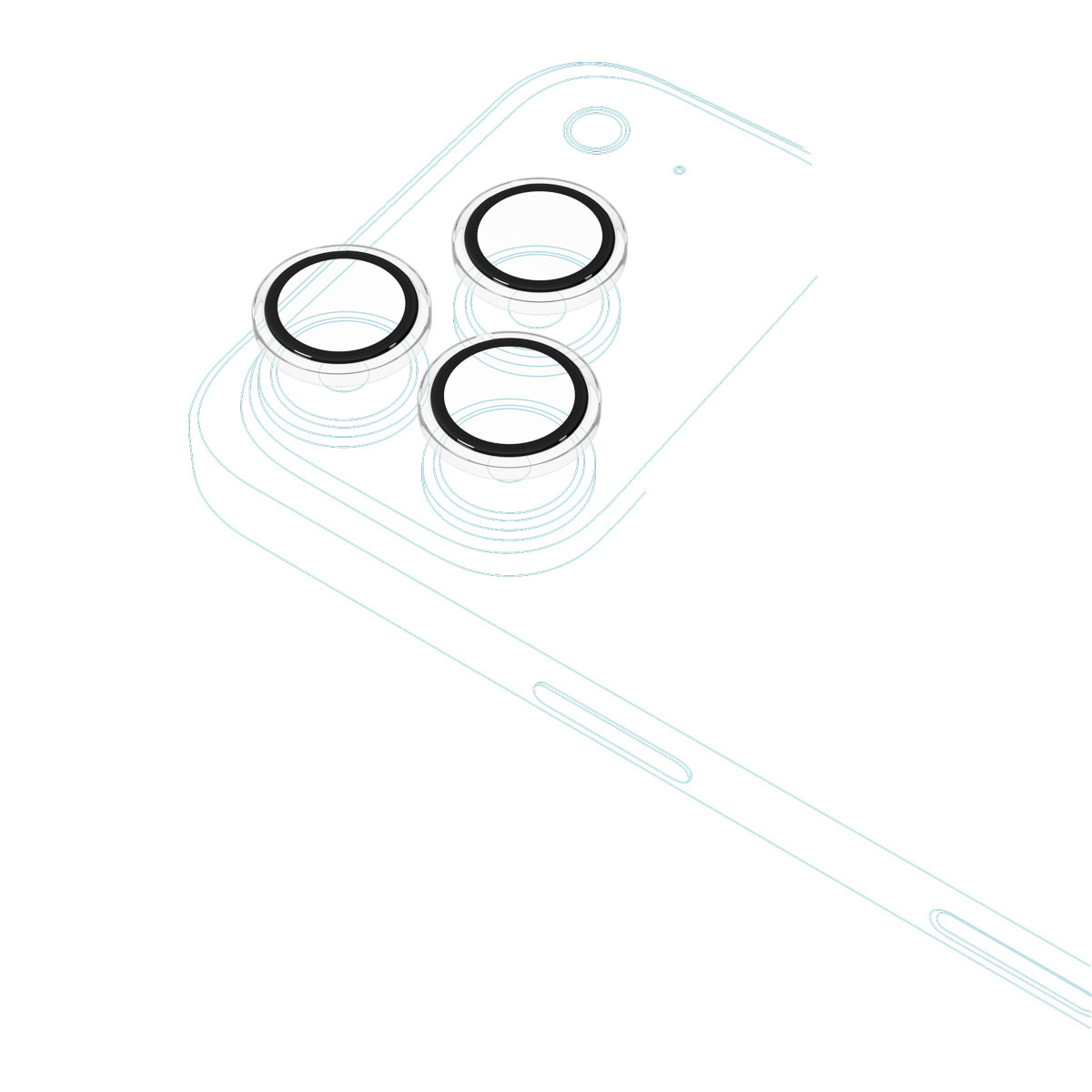 Epico Glass Lens Protectors iPhone 17 Pro/ Max