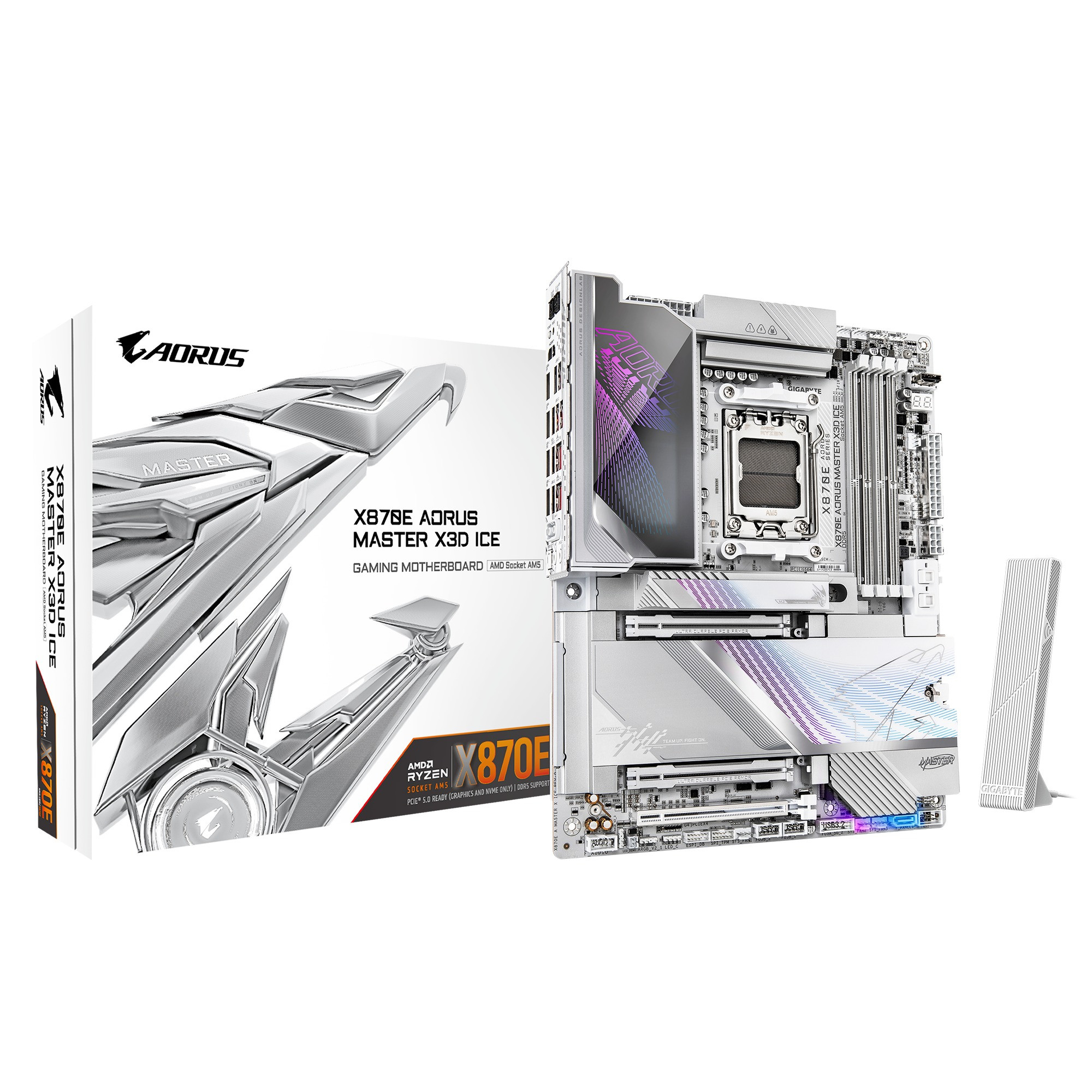 GIGABYTE X870E AORUS MASTER X3D ICE/AM5/ATX