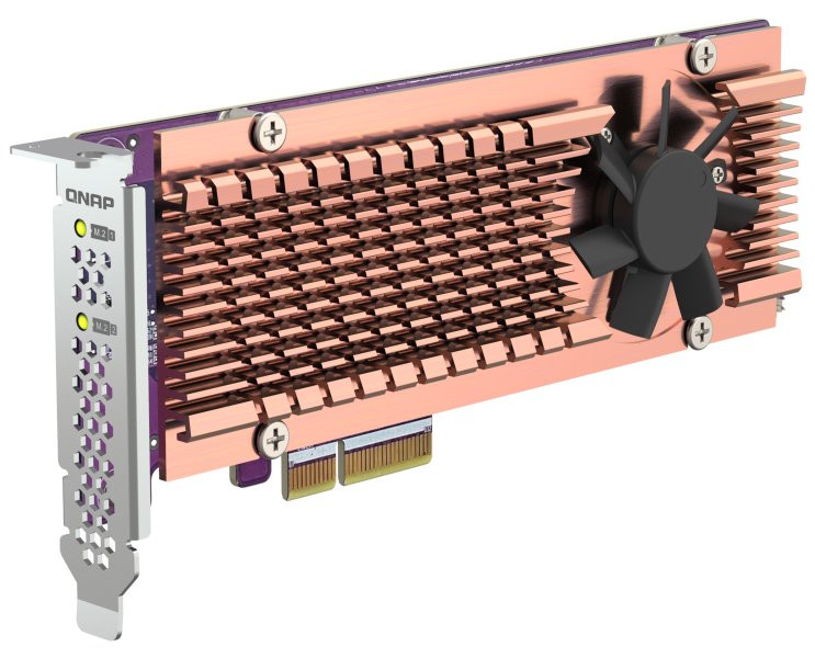 QNAP QM2-2P-344A rozšiřující karta 2xM.2 NVMe