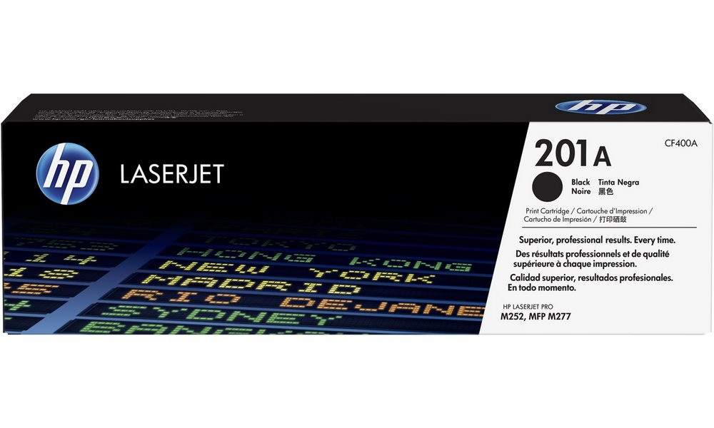 HP tisková kazeta 201A černá CF400A originál