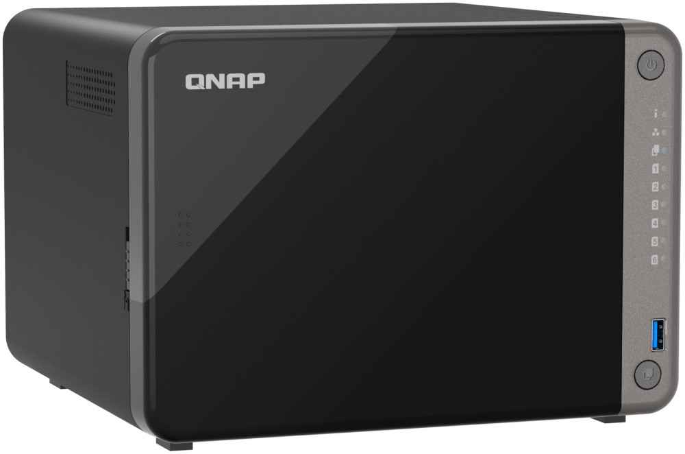 QNAP TS-AI642-8G   6x SATA,, 8GB RAM, 1x PCIe, 2x HDMI 4K, 1x 2,5GbE, 2x GbE