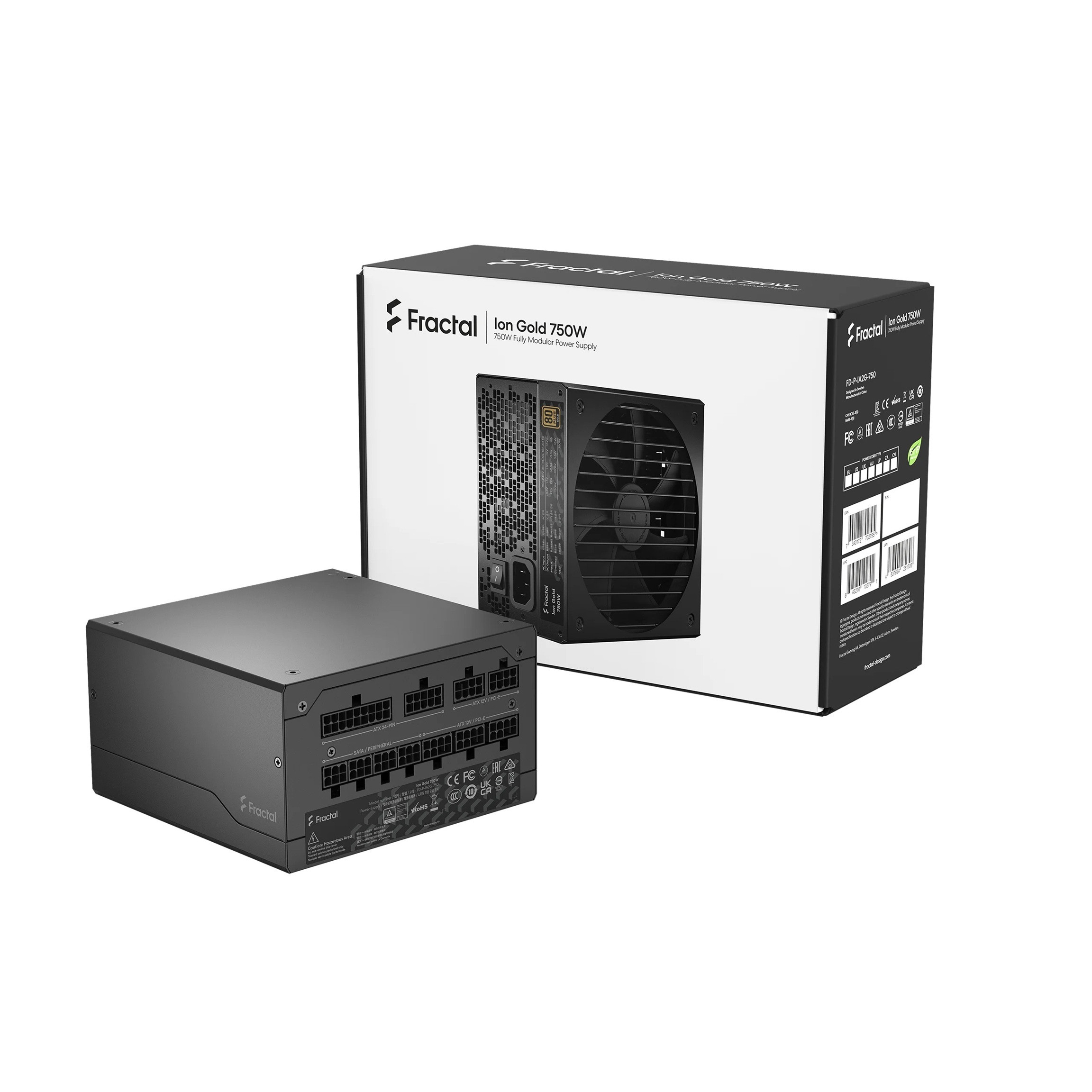 Fractal Ion 3/750W/ATX 3.1/80PLUS Gold/Modular/Retail