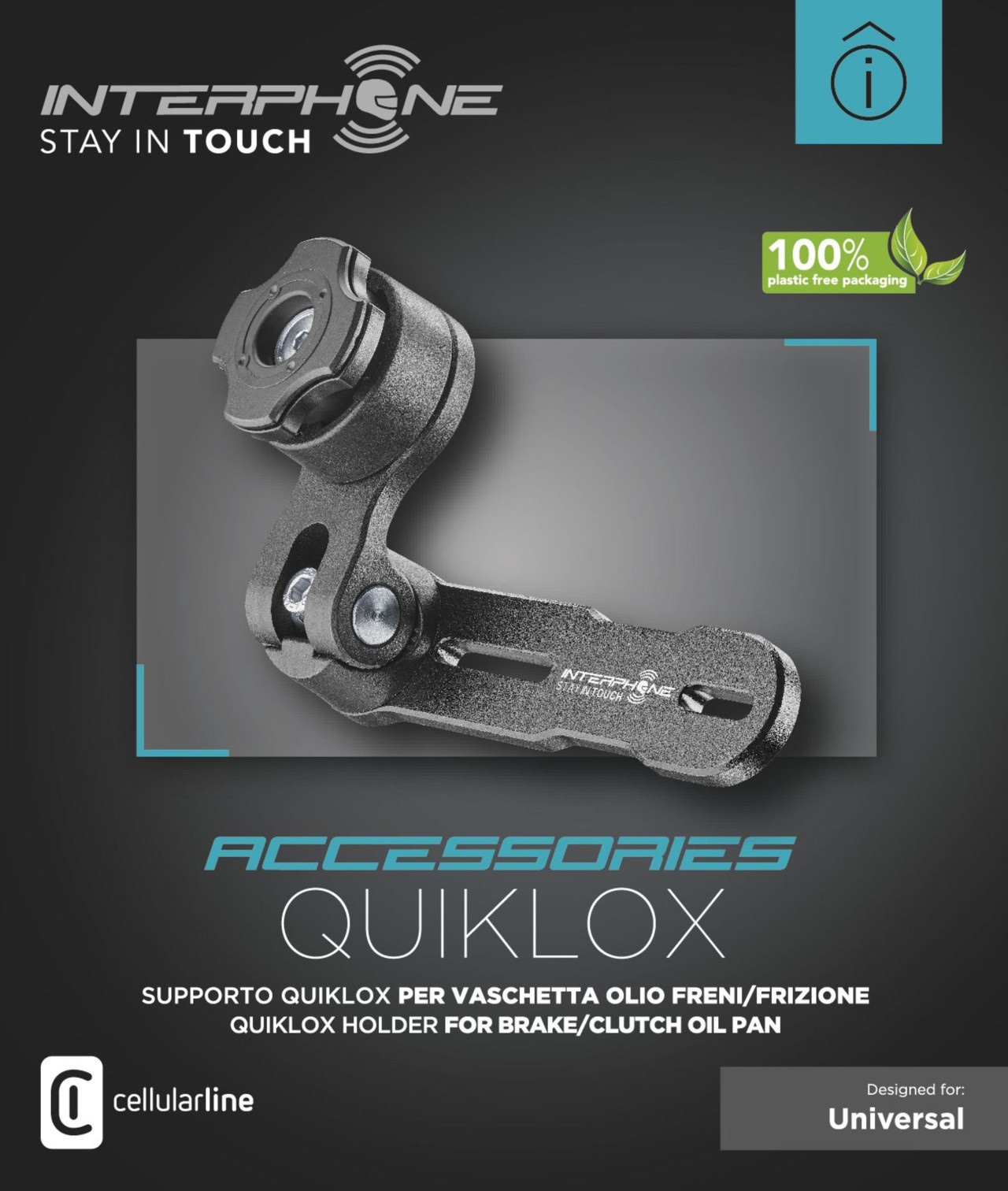 Interphone Quiklox – Úchyt na víčko nádobky