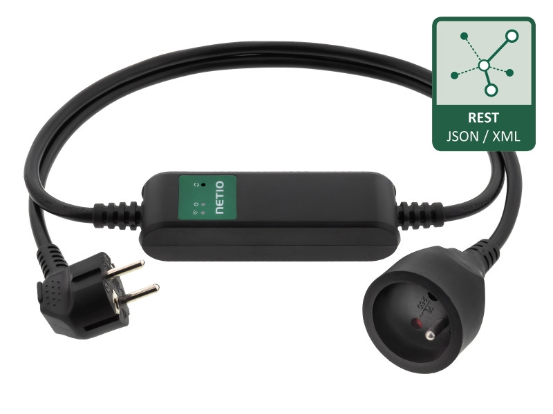 NETIO PowerCable 1KE - Wi-Fi 2,4 GHz, Zero Current Switching