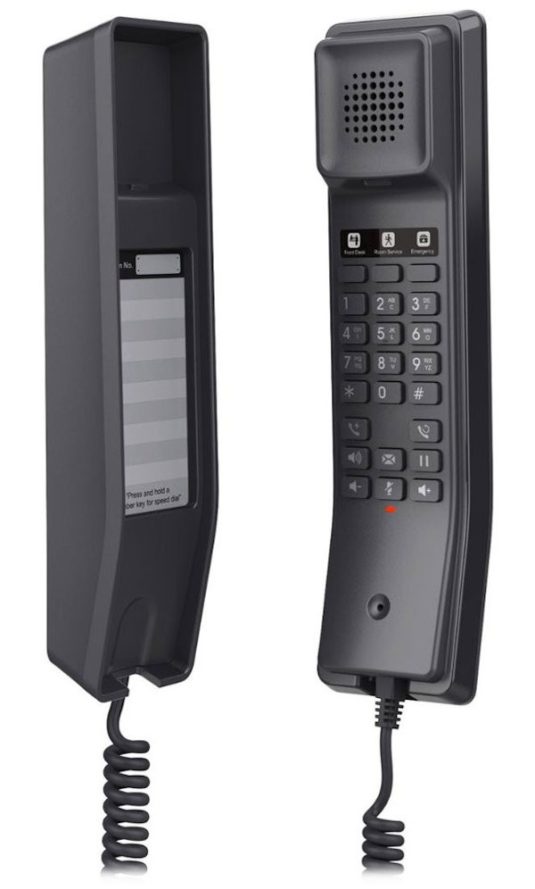 Grandstream GHP611 SIP hotelový telefon černý