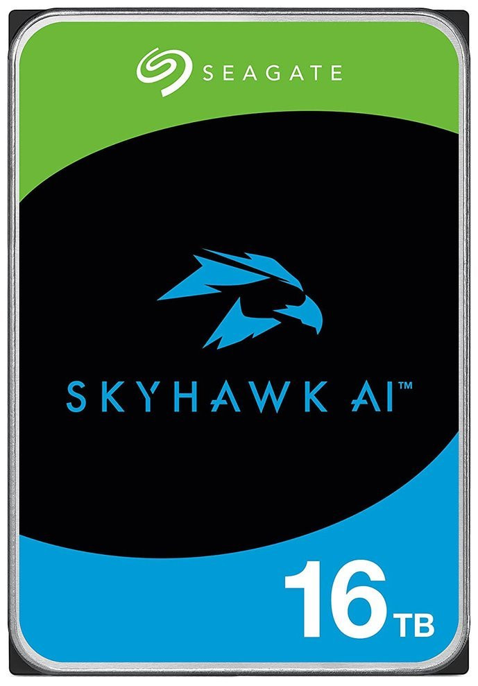 Seagate SkyHawk AI 16TB HDD / ST16000VE005 / Interní 3,5" / SATA 6Gb/s / 512MB