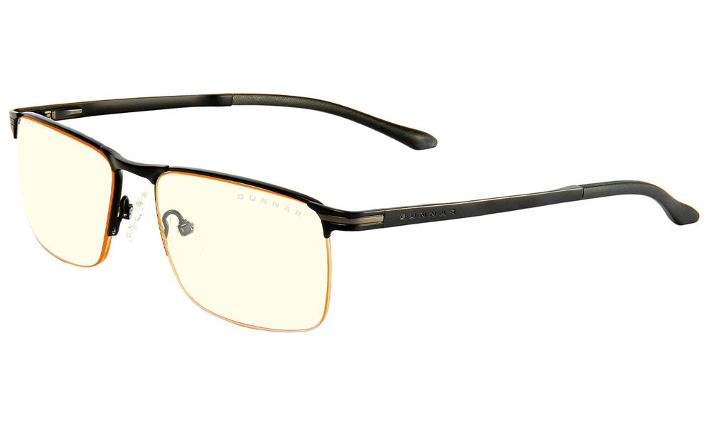 GUNNAR kancelářske/herní brýle MARIN ONYX * čirá  skla * BLF 35  * GUNNAR focus