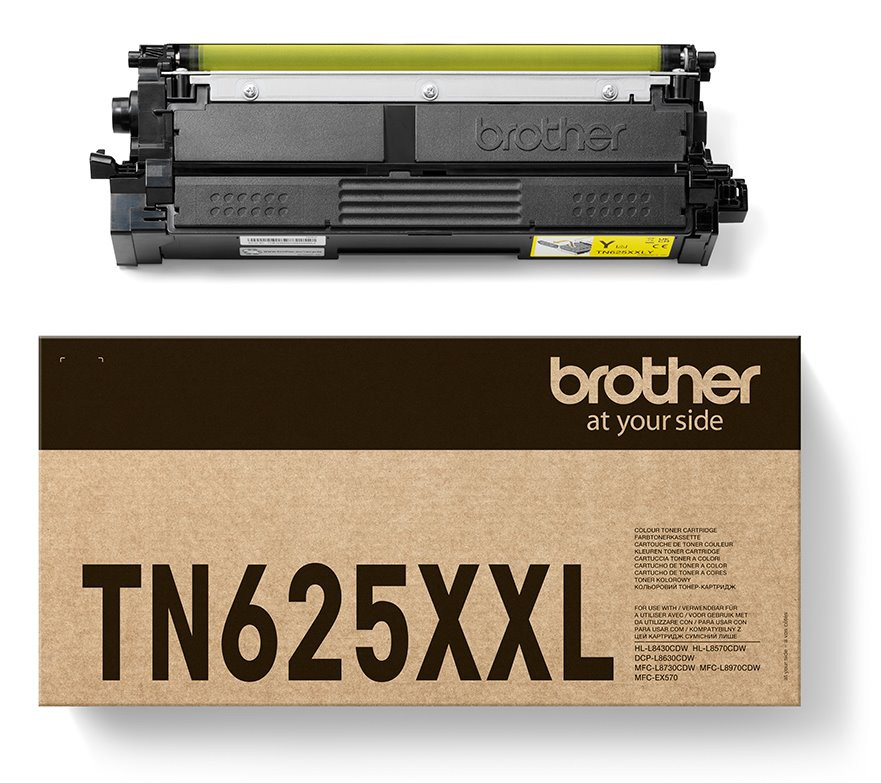 BROTHER toner TN625XXLY pro HL-L8430/ DCP-L8630/MFC-L8730CDW / 6500 stran / yellow