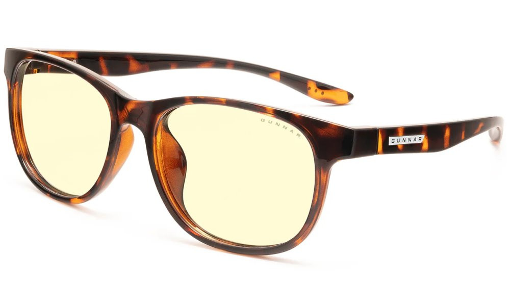 GUNNAR kancelářske/herní brýle  RUSH TORTOISE jantarová skla BLF 65 NATURAL focus