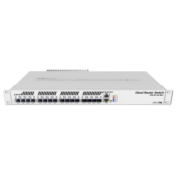 MikroTik Cloud Router Switch CRS317, 16x SFP+, 1x LAN, SwOS, ROS
